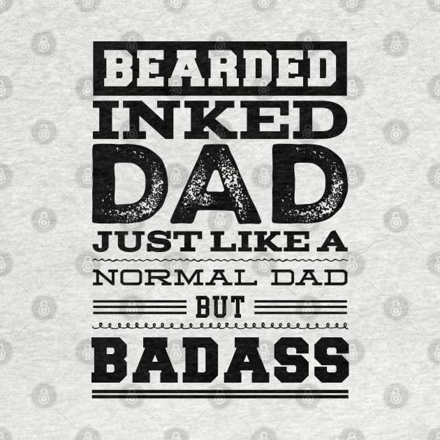 Bearded, inked dad by NotoriousMedia